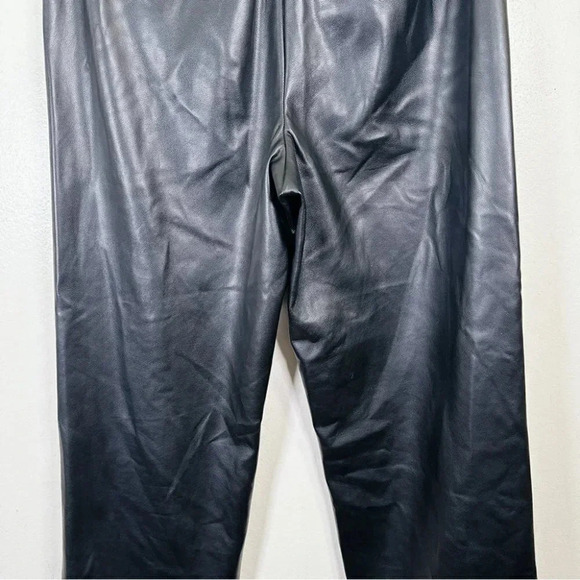 Blank Nyc Elastic Waist Crop Faux Leather  Pants - Picture 13 of 15